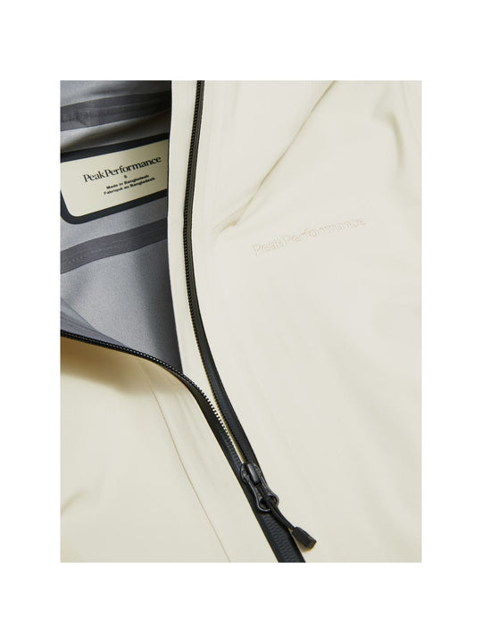 Kurtka narciarska damska PEAK PERFORMANCE Anima HIPE 3L Shell Jacket piaskowa
