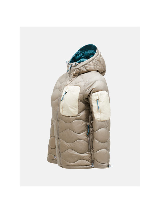 Kurtka puchowa damska Peak Performance W Helium Utility Down Hoo beżowy
