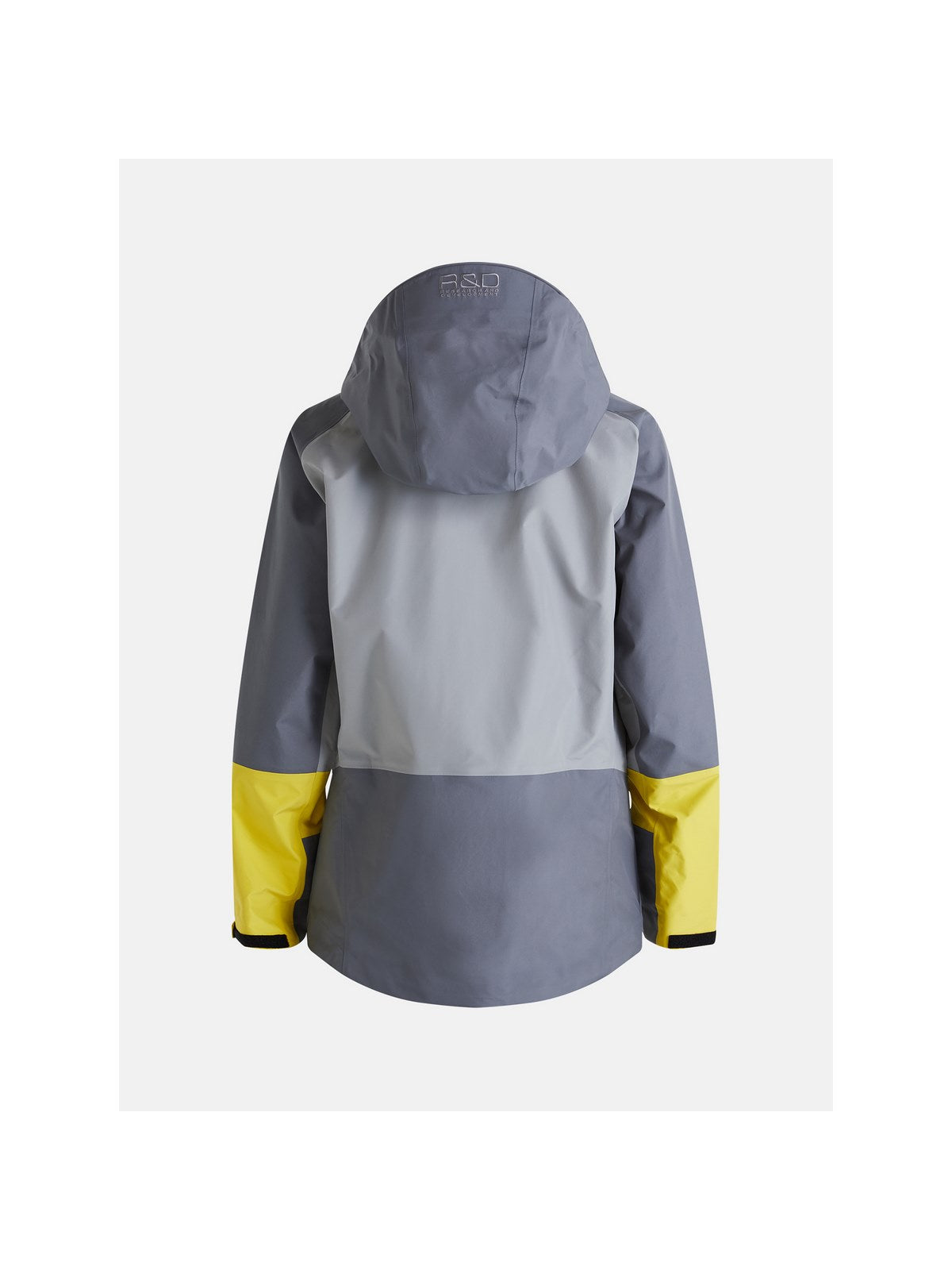 Kurtka Peak Performance M Vislight Gore-Tex Pro Jacket - szary/ciemny szary/limonkowy - Adventure Sports