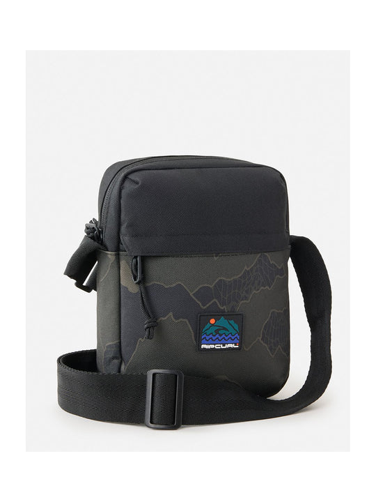 Saszetka RIP CURL NO IDEA POUCH SEARCH CAMO czarna
