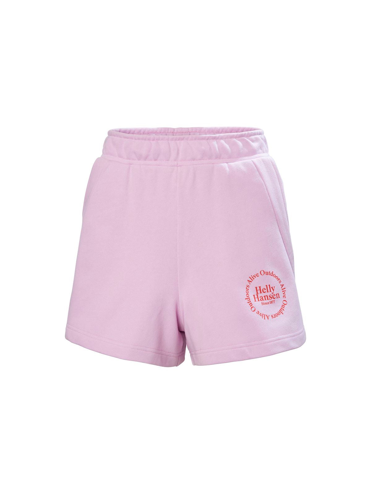 Szorty HELLY HANSEN W Core Sweat Shorts różowy - Adventure Sports