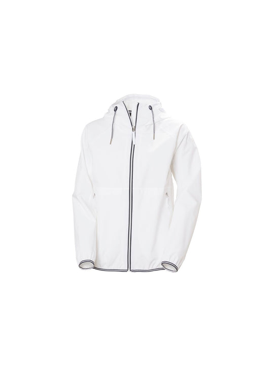 Kurtka przeciwdeszczowa damska HELLY HANSEN W KOSTER RAIN JACKET biała - Adventure Sports
