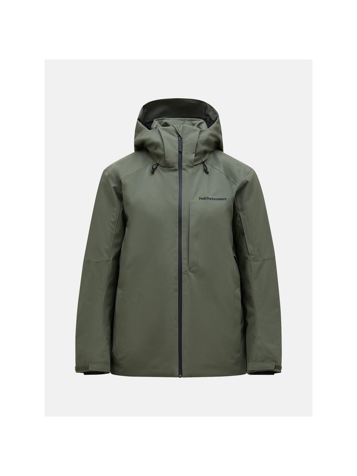 Kurtka narciarska Peak Performance M Maroon Jacket zielony - Adventure Sports