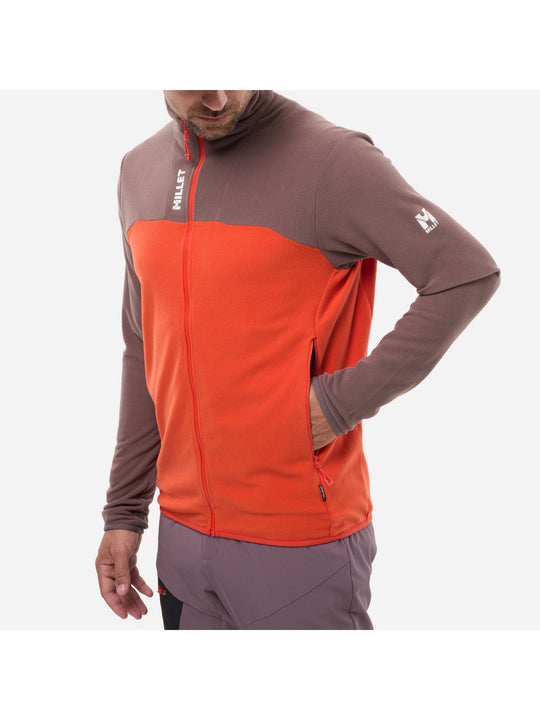 Bluza męska MILLET Ubic Lightgrid Jkt M czerwona
