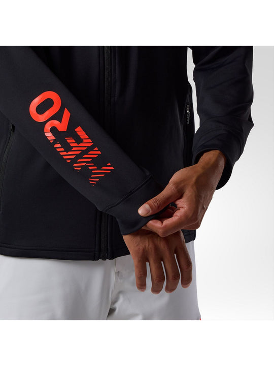 Bluza męska ROSSIGNOL M Hero Stretch Fleece Jacket czarna
