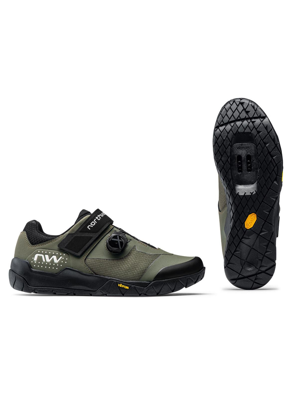 Buty rowerowe NORTHWAVE Overland Plus ciemna zieleń - Adventure Sports