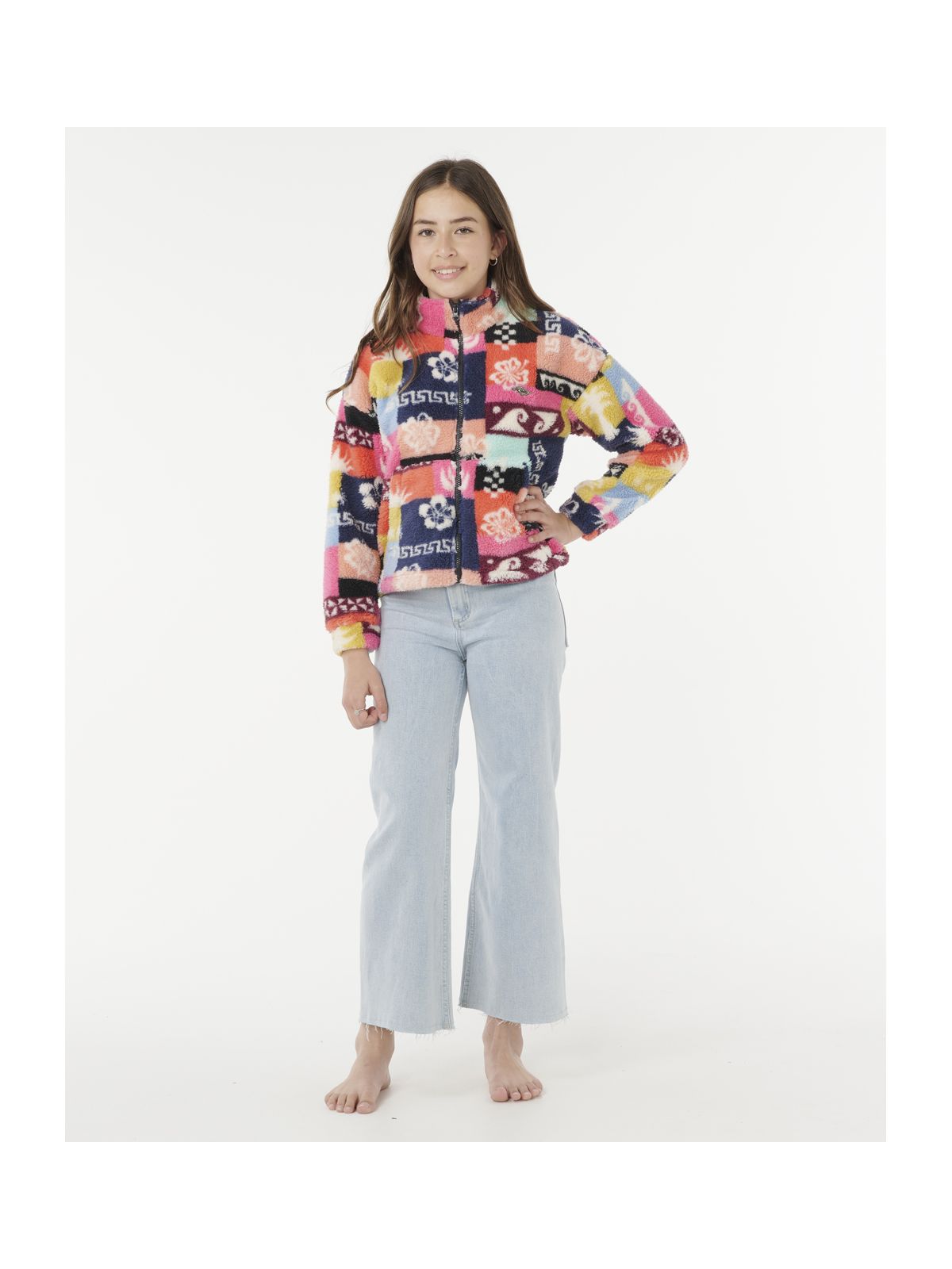 Bluza RIP CURL KEEPSAKES POLAR FLEECE-GIRL multikolor