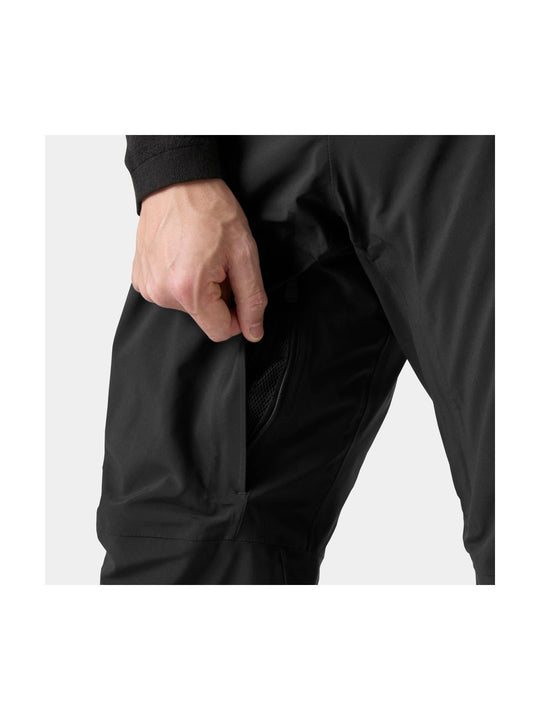 Spodnie narciarskie męskie HELLY HANSEN ALPHA BIB PANT czarne
