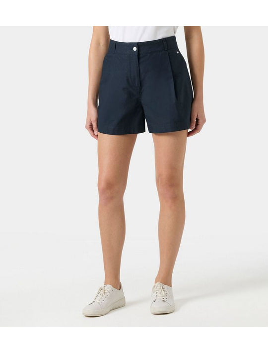Szorty damskie HELLY HANSEN W Sorrento Shorts 4" granatowe
