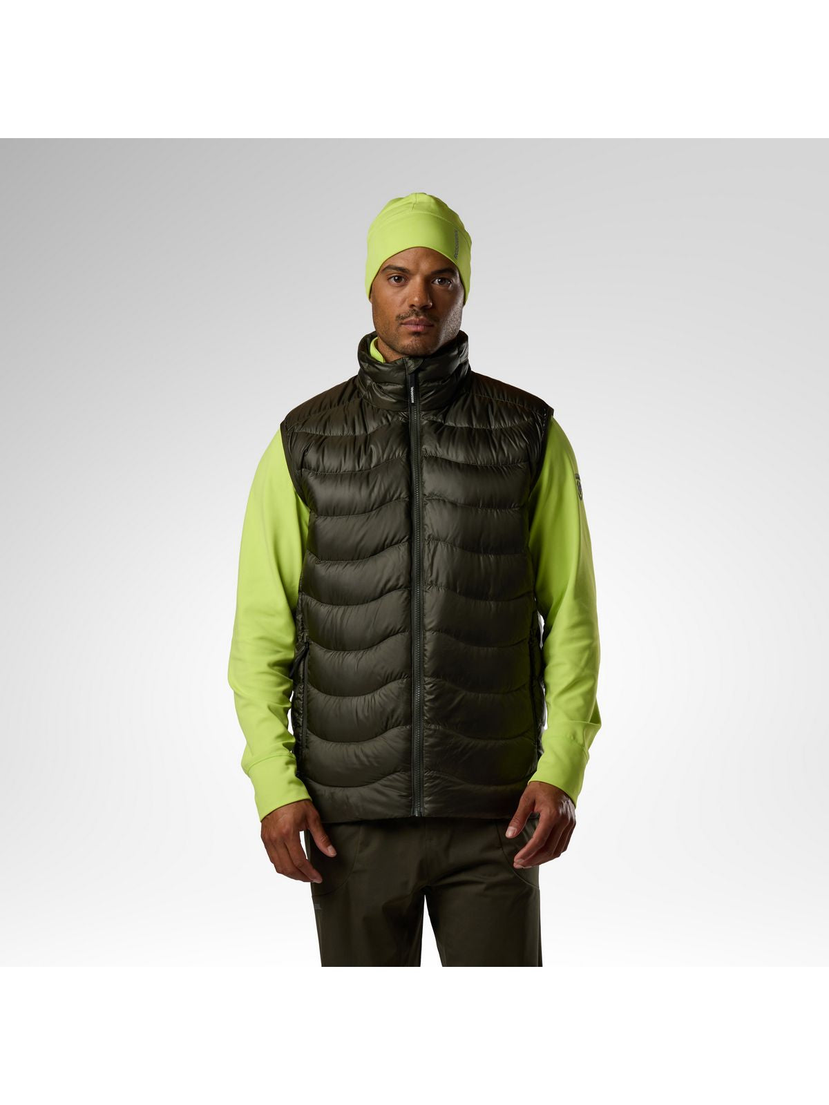 Kamizelka męska ROSSIGNOL M Verok Down Vest zielona