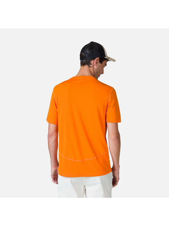 Koszulka Rossignol Big Print Tee pomarańczowy - Adventure Sports
