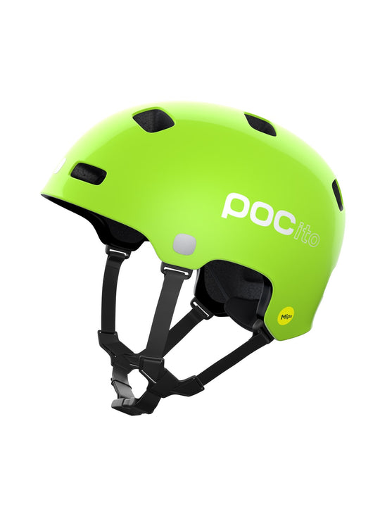 Kask rowerowy POCito Crane MIPS fluo zielony - Adventure Sports

