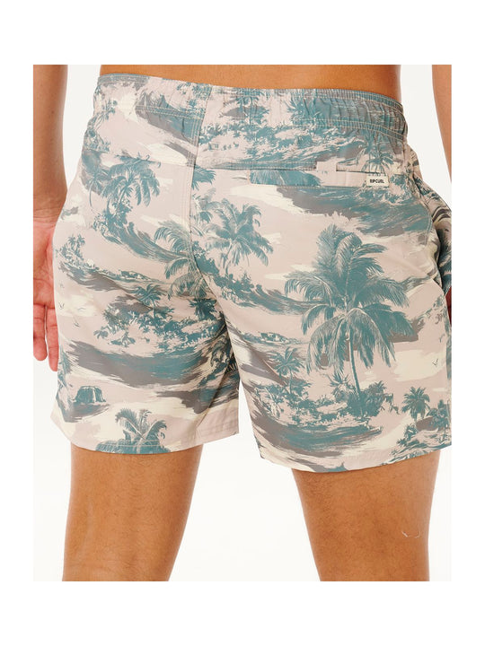 Boardshorty męskie RIP CURL Dreamers Volley zielone
