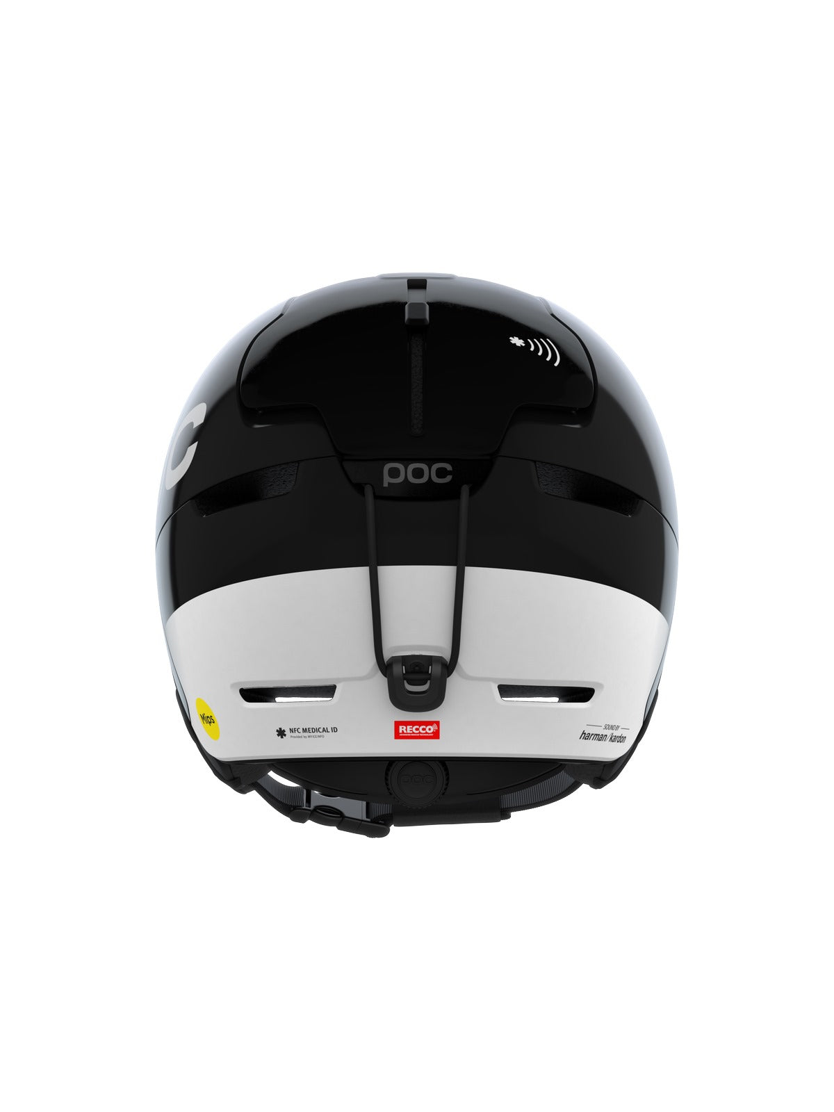 Kask narciarski POC Obex Connect Harman/Kardon czarny