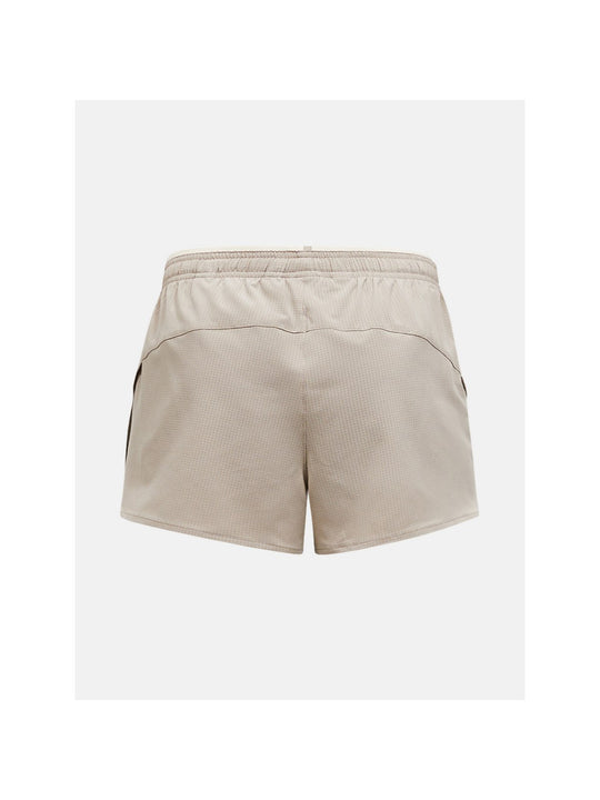 Szorty treningowe damskie PEAK PERFORMANCE W Trail Light Shorts beżowe - Adventure Sports
