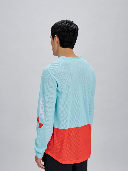 Koszulka rowerowa POC M's Motion Air L/S Jersey niebieska
