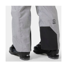 Spodnie narciarskie damskie HELLY HANSEN W POWDERQUEEN BIB 2.0 PANT szare
