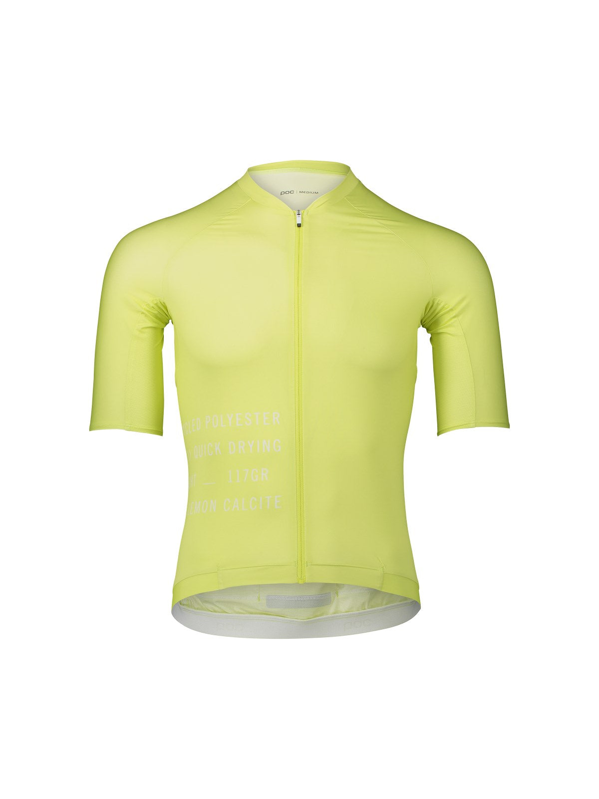 Koszulka rowerowa POC M’s PRISTINE PRINT Jersey - żółty - Adventure Sports