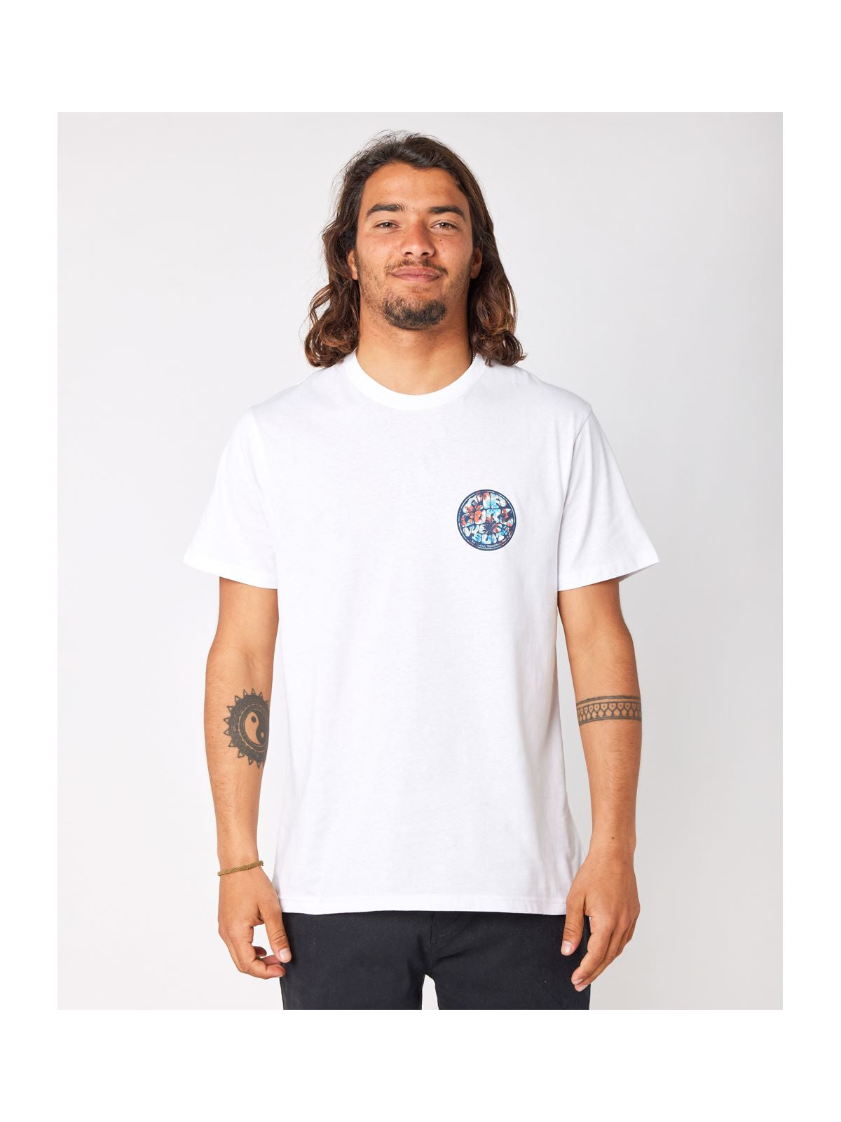 Koszulka RIP CURL Passage Tee biały - Adventure Sports