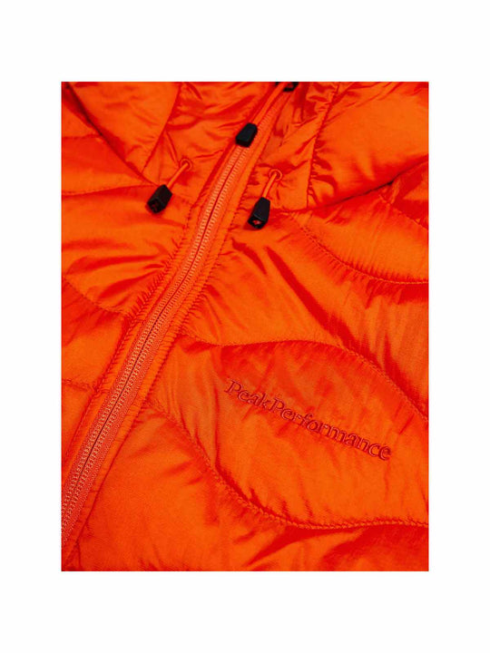 Kurtka PEAK PERFORMANCE Helium Down Hood Jacket Men czerwony
