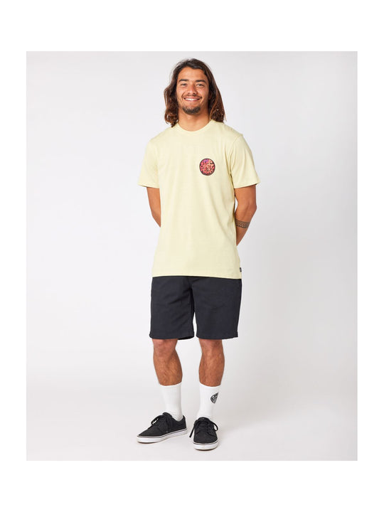 Koszulka RIP CURL Passage Tee żółty - Adventure Sports
