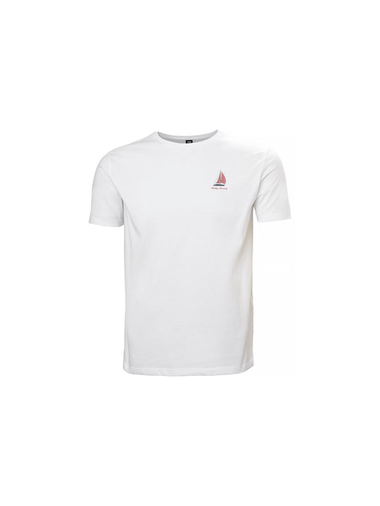 Koszulka HELLY HANSEN SHORELINE T-SHIRT 3. biały - Adventure Sports
