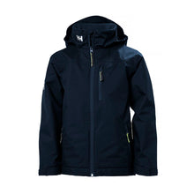 Kurtka dziecięca Helly Hansen Jr Crew Midlayer Jacket granatowy - Adventure Sports
