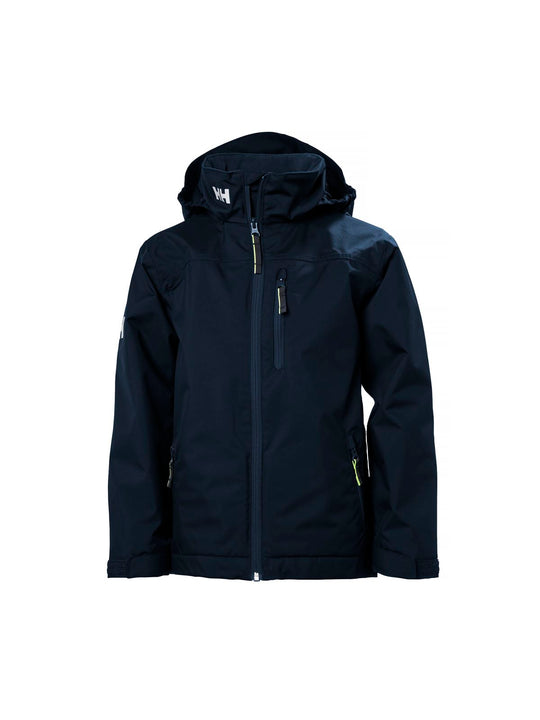 Kurtka dziecięca Helly Hansen Jr Crew Midlayer Jacket granatowy - Adventure Sports
