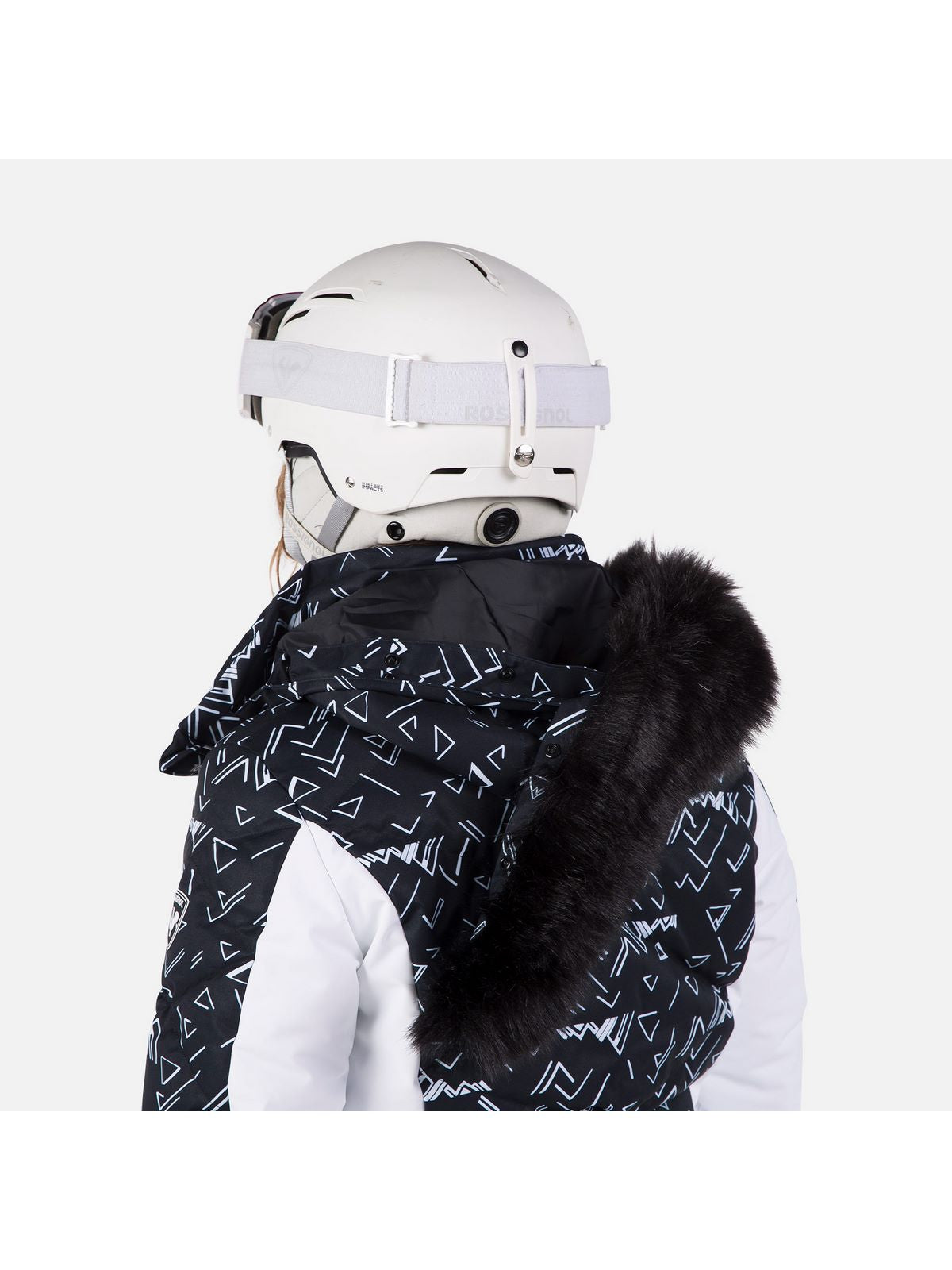 Kurtka na narty damska Rossignol W Staci Pr Puffy Jkt czarny - narciarska - Adventure Sports