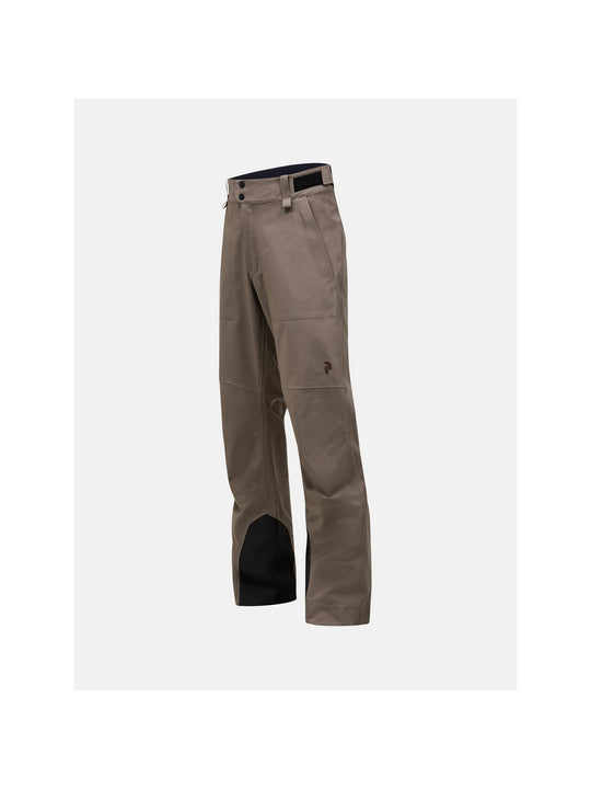 Spodnie narciarskie męskie PEAK PERFORMANCE Maroon HIPE 3L Shell Pants brązowe
