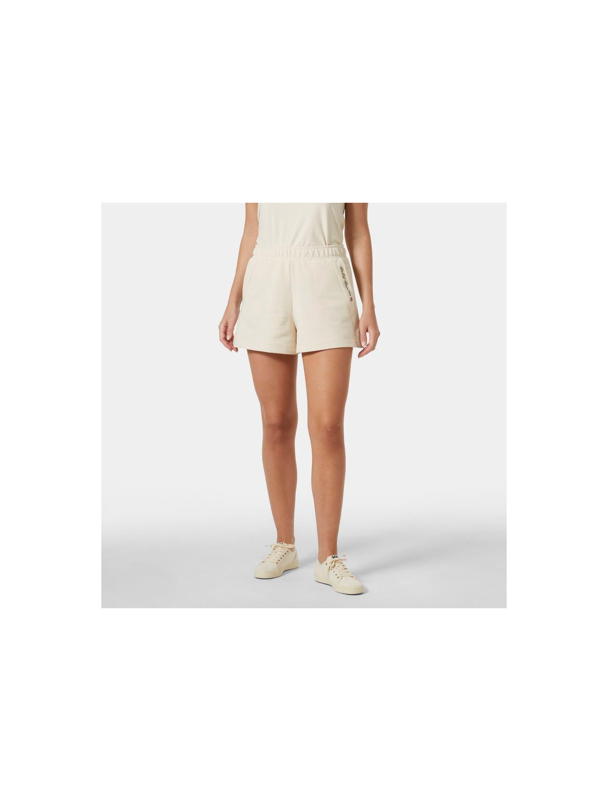 Szorty HELLY HANSEN W CORE SWEAT SHORTS beżowy - Adventure Sports