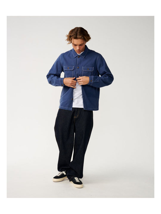 Kurtka męska RIP CURL Premium Surf Anyday Shacket granatowa
