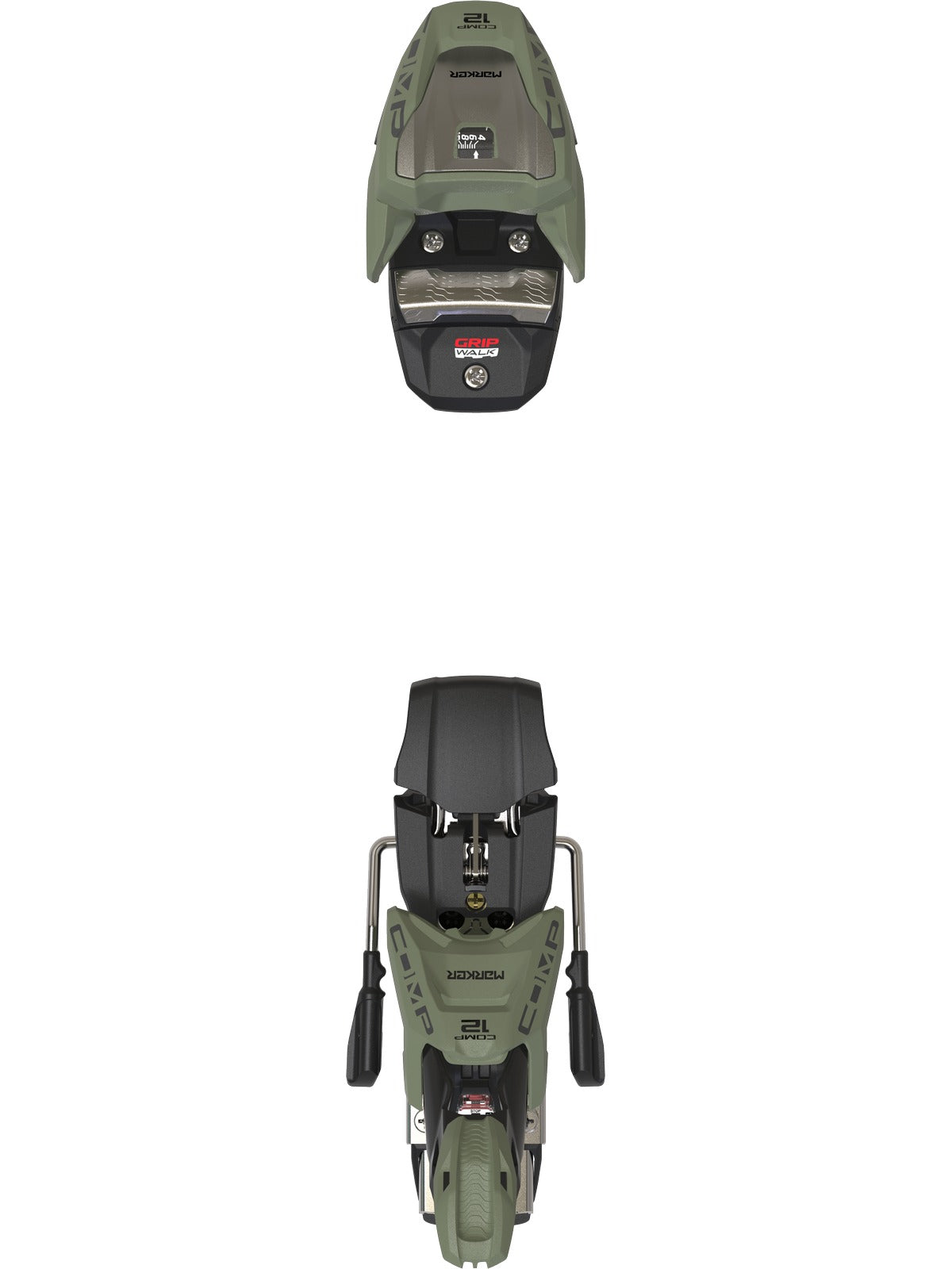 Wiązania narciarskie VAN DEER Marker COMP 12 khaki