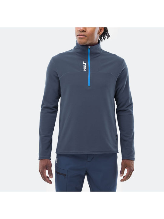 Bluza męska MILLET M Ubic Lightgrid Po M granatowa
