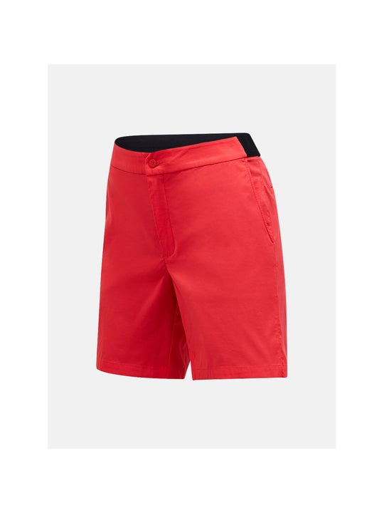 Szorty PEAK PERFORMANCE W Player Shorts czerwony - Adventure Sports

