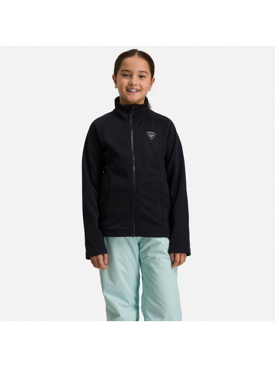 Polar dziewczęcy Rossignol Girl Fz Clim czarny - Bluza - Adventure Sports
