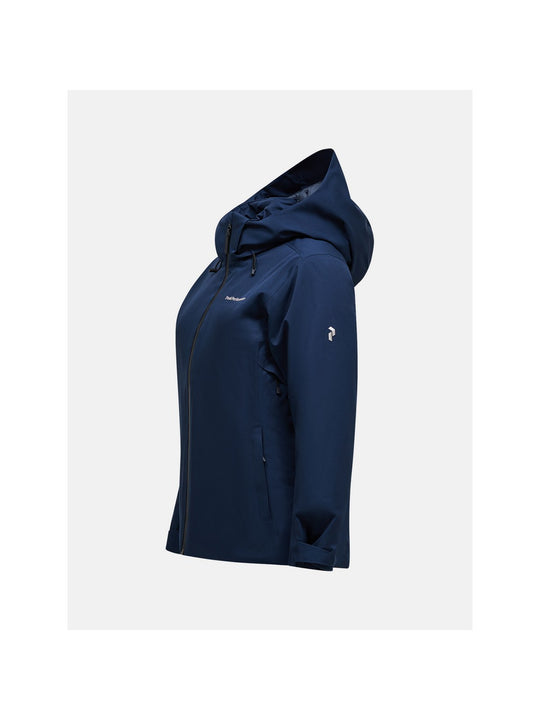 Kurtka narciarska damska PEAK PERFORMANCE Anima HIPE 2L Insulated Shell Jacket granatowa

