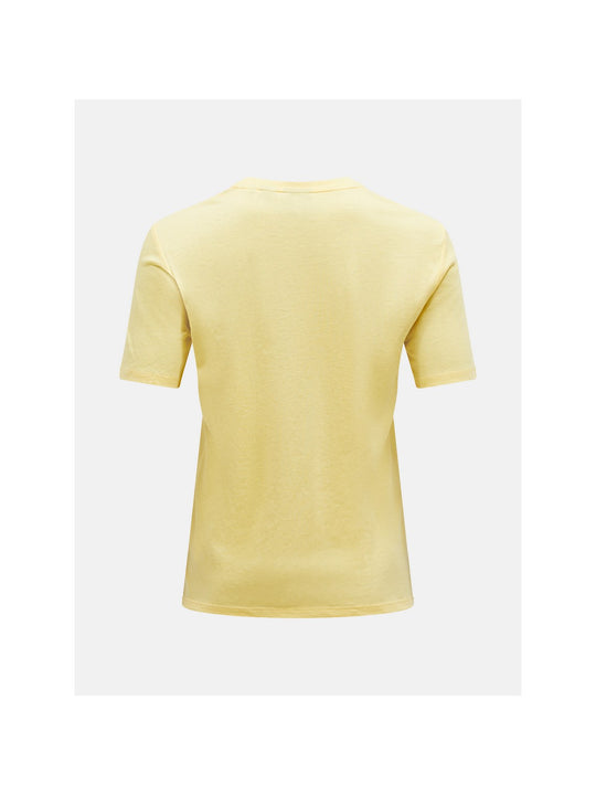 Koszulka PEAK PERFORMANCE Explore Graphic Tee Women żółty - Adventure Sports
