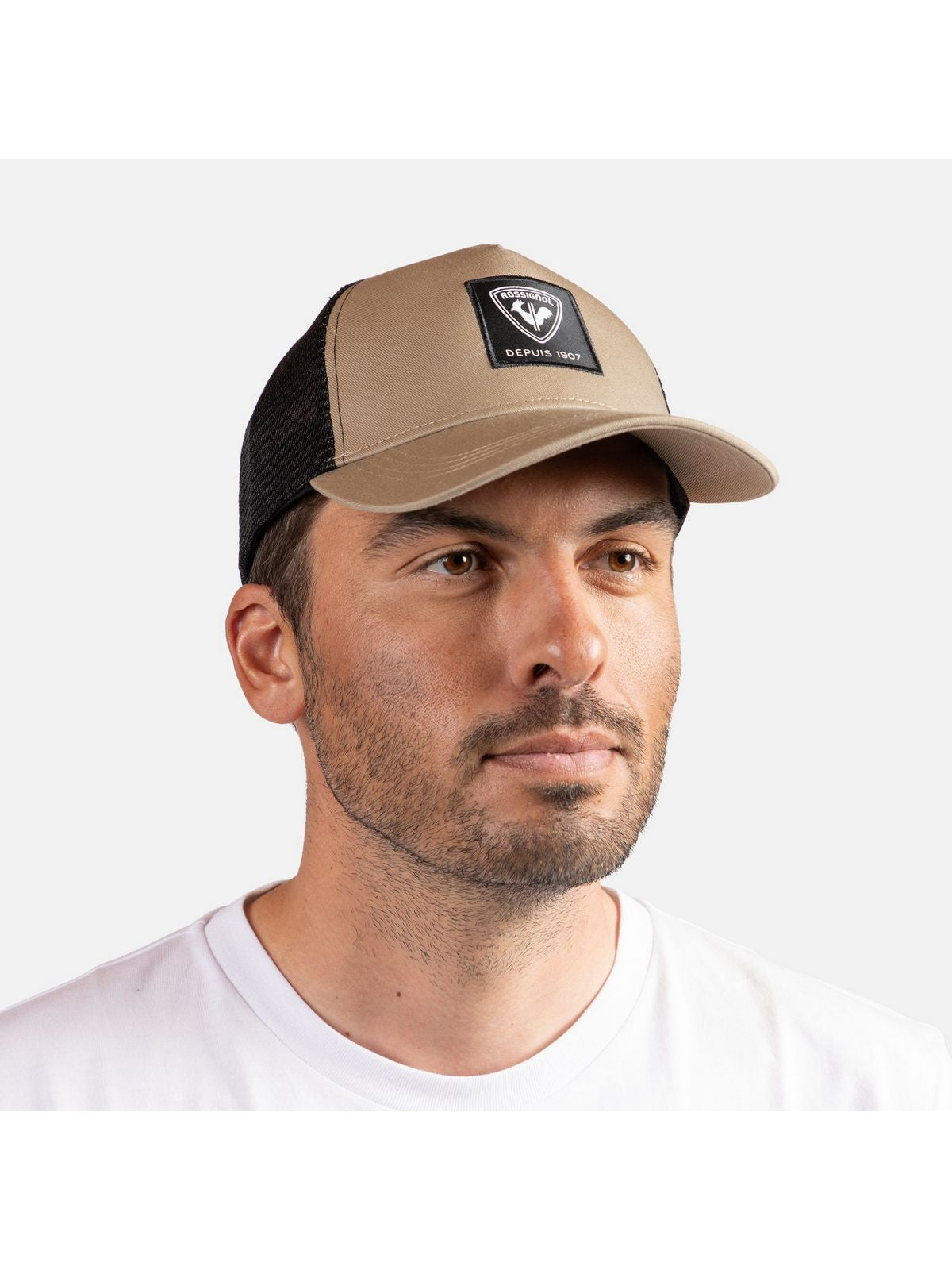 Czapka z daszkiem ROSSIGNOL Corporate Mesh Cap beżowa - TU - Adventure Sports