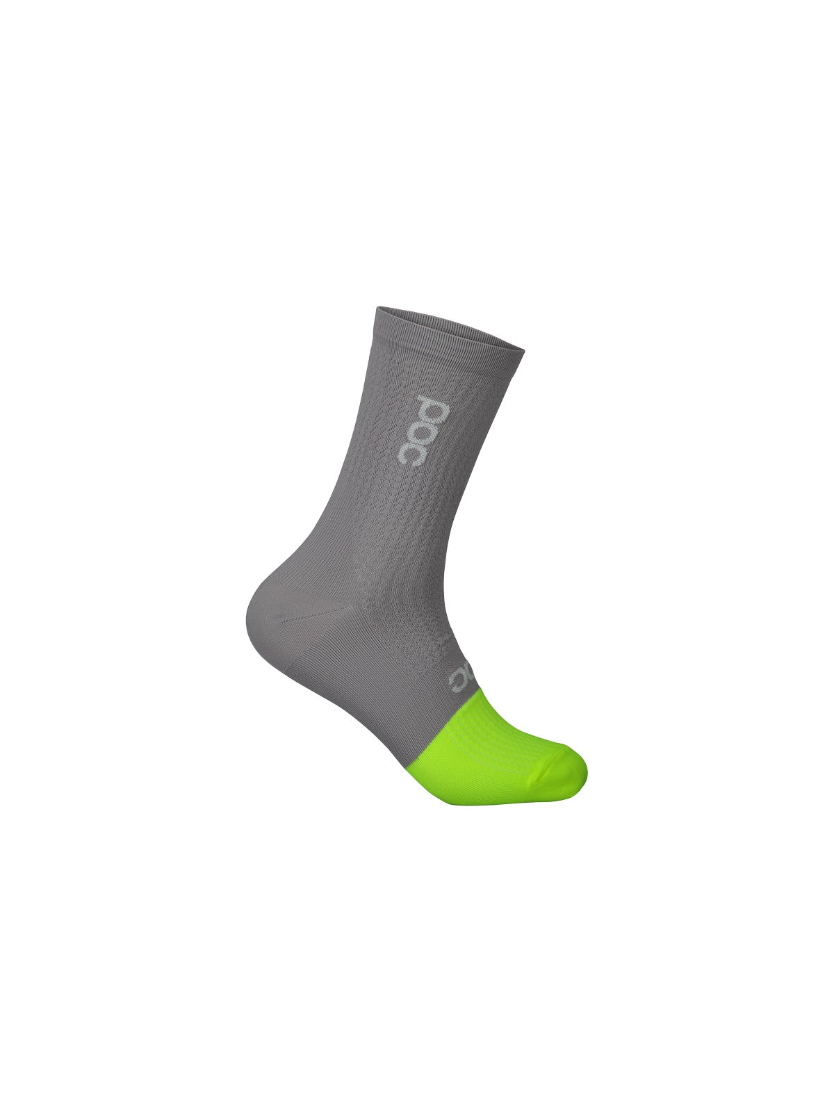 Skarpety rowerowe POC FLAIR Sock Mid - szary | żółty - Adventure Sports