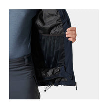 Kurtka narciarska męska HELLY HANSEN PANORAMA 2.0 INS JACKET granatowa
