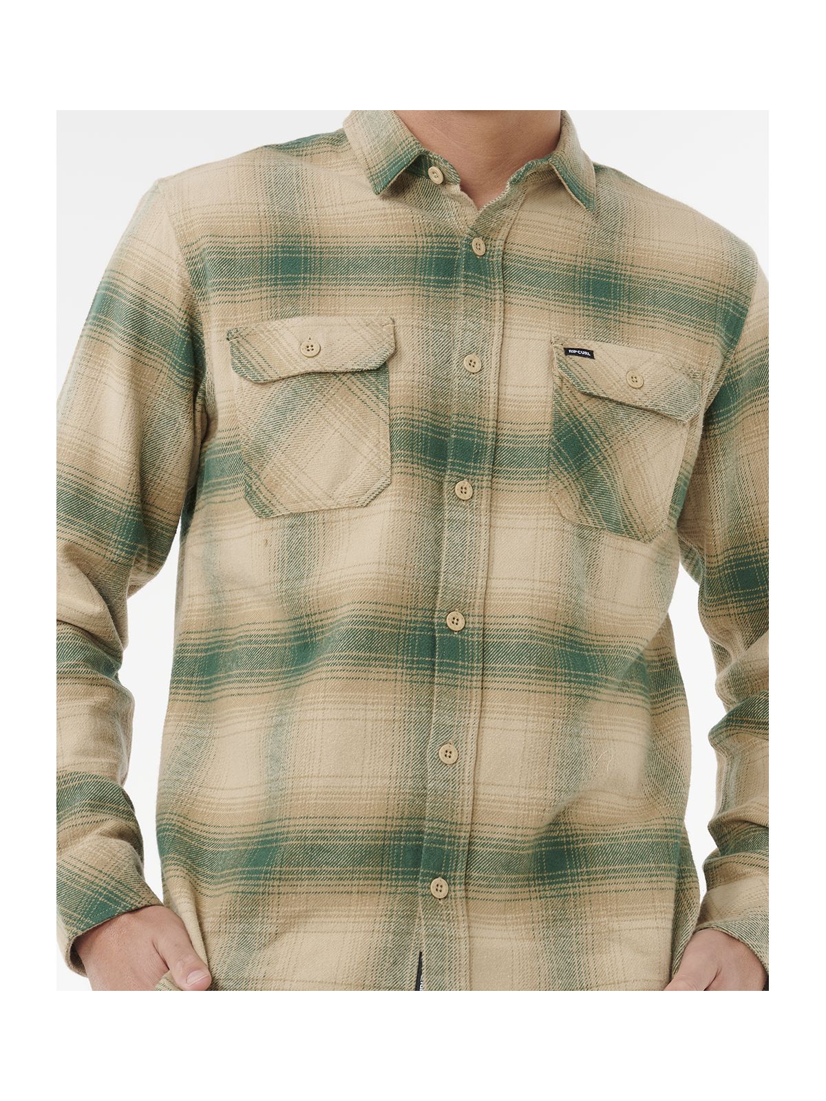 Koszula RIP CURL COUNT FLANNEL SHIRT zielona