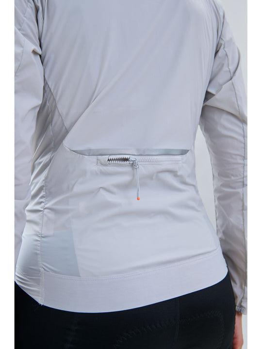 Kurtka rowerowa damska POC W's Essential Splash Jacket szary
