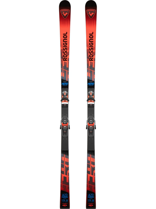 Narty ROSSIGNOL HERO Athlete GS 170-182 R22 + wiązania LOOK SPX12 Rockerace
