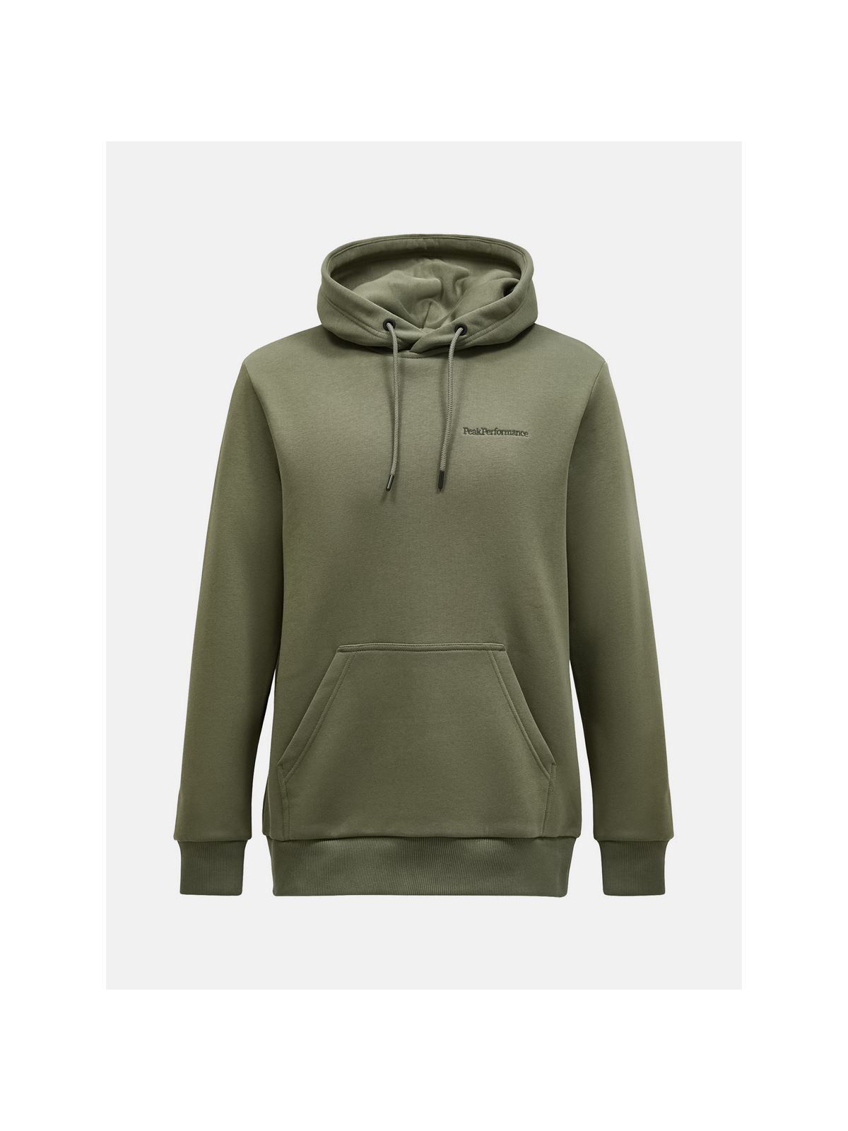 Bluza z kapturem męska Peak Performance M Original Small Logo Hood zielona