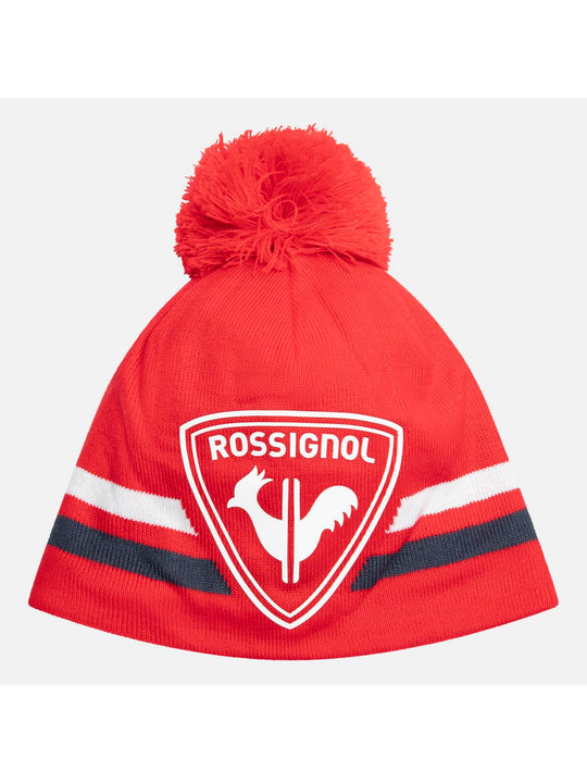 Czapka zimowa juniorska Rossignol Jr Rooster czerwony - TU - Adventure Sports
