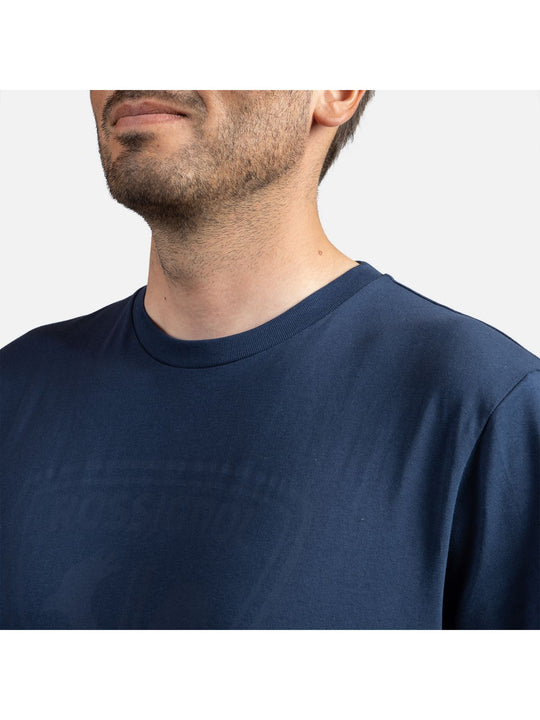 Koszulka męska ROSSIGNOL Cliffside Tee granatowy - Adventure Sports
