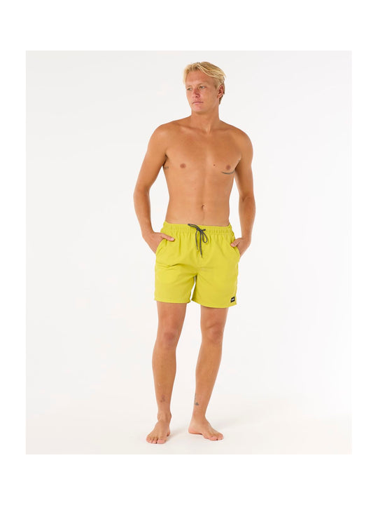 Szorty kąpielowe męskie RIP CURL Easy Living Volley żółte
