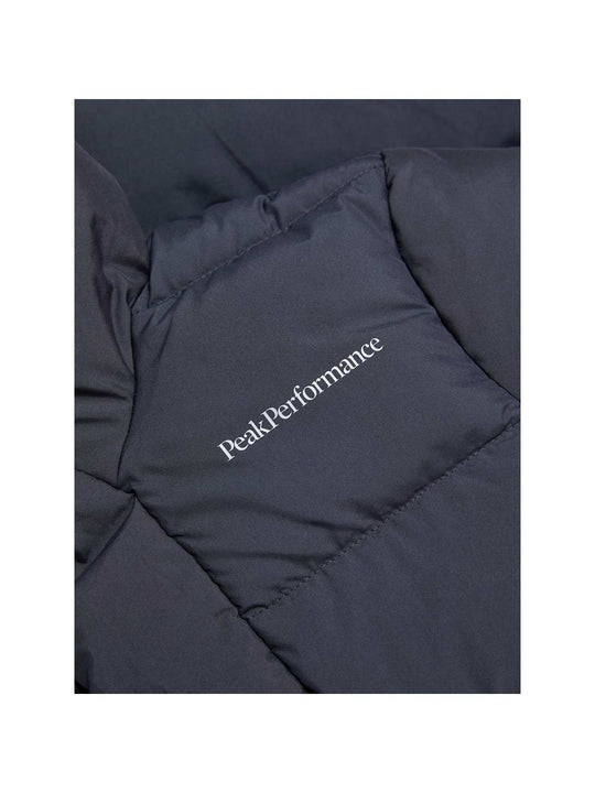 Płaszcz puchowa Peak Performance Jr Long Puffer czarny - Adventure Sports
