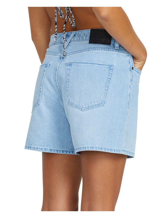 Szorty damskie VOLCOM Stoned Bf Short niebieski

